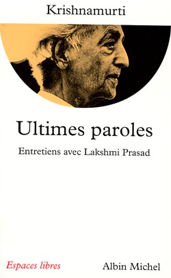 Couverture du livre Ultimes Paroles