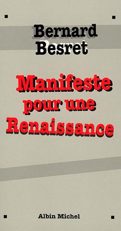 Couverture du livre Manifeste pour une renaissance