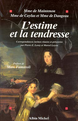 Couverture du livre L'Estime et la tendresse