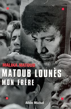 Couverture du livre Matoub Lounès mon frère