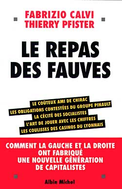 Couverture du livre Le Repas des fauves