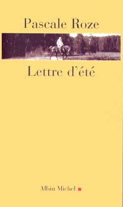 Couverture du livre Lettre d'été
