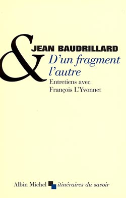 Couverture du livre D'un fragment l'autre