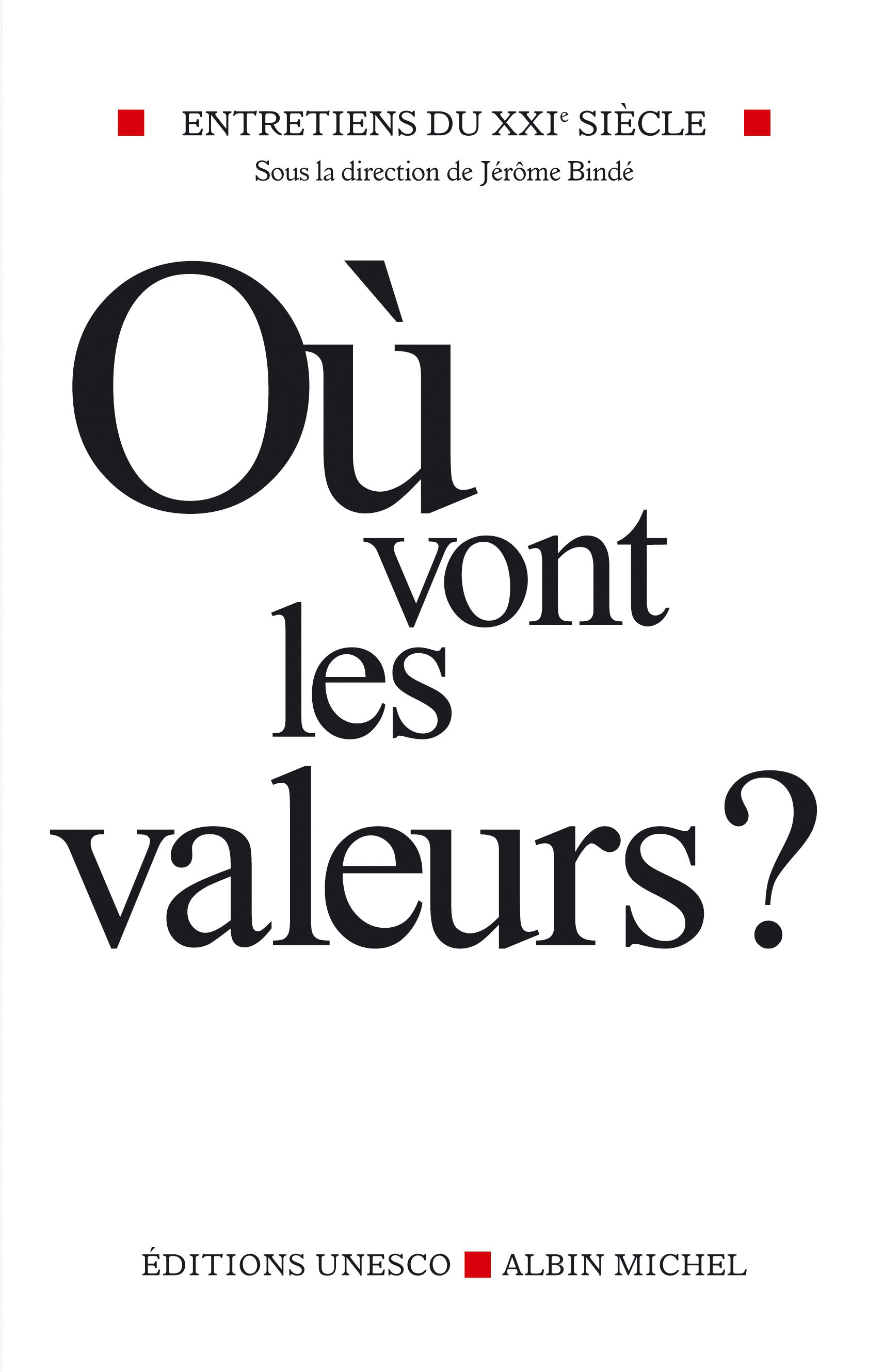 Couverture du livre Où vont les valeurs ?