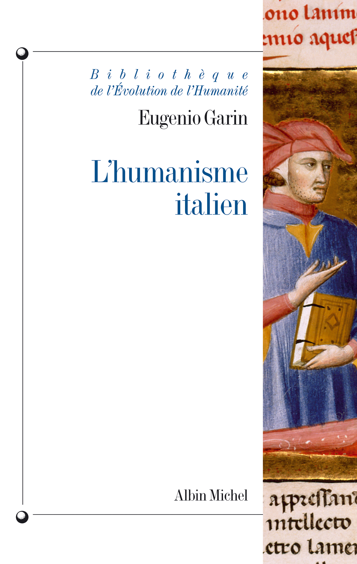 Couverture du livre L'Humanisme italien