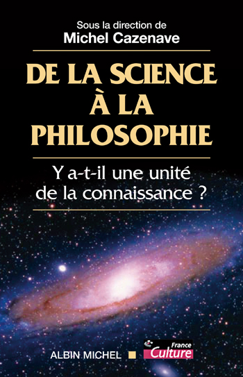 Couverture du livre De la science à la philosophie