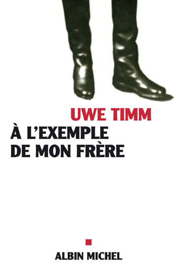 Couverture du livre A l'exemple de mon frère