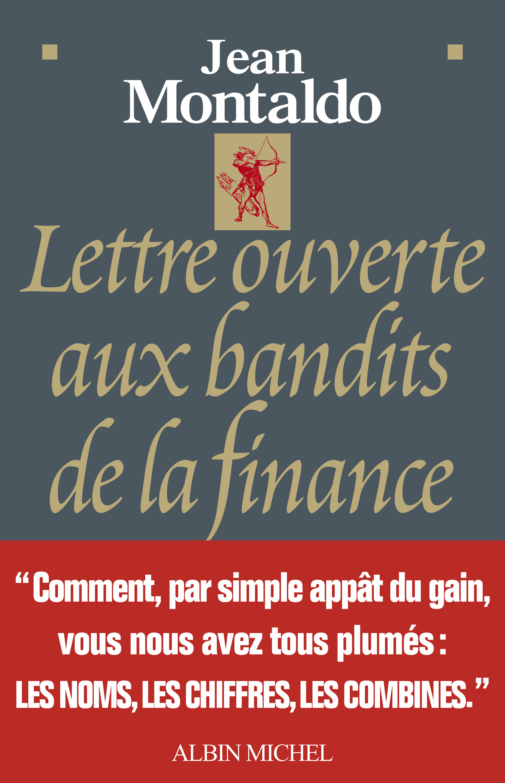 Couverture du livre Lettre ouverte aux bandits de la finance
