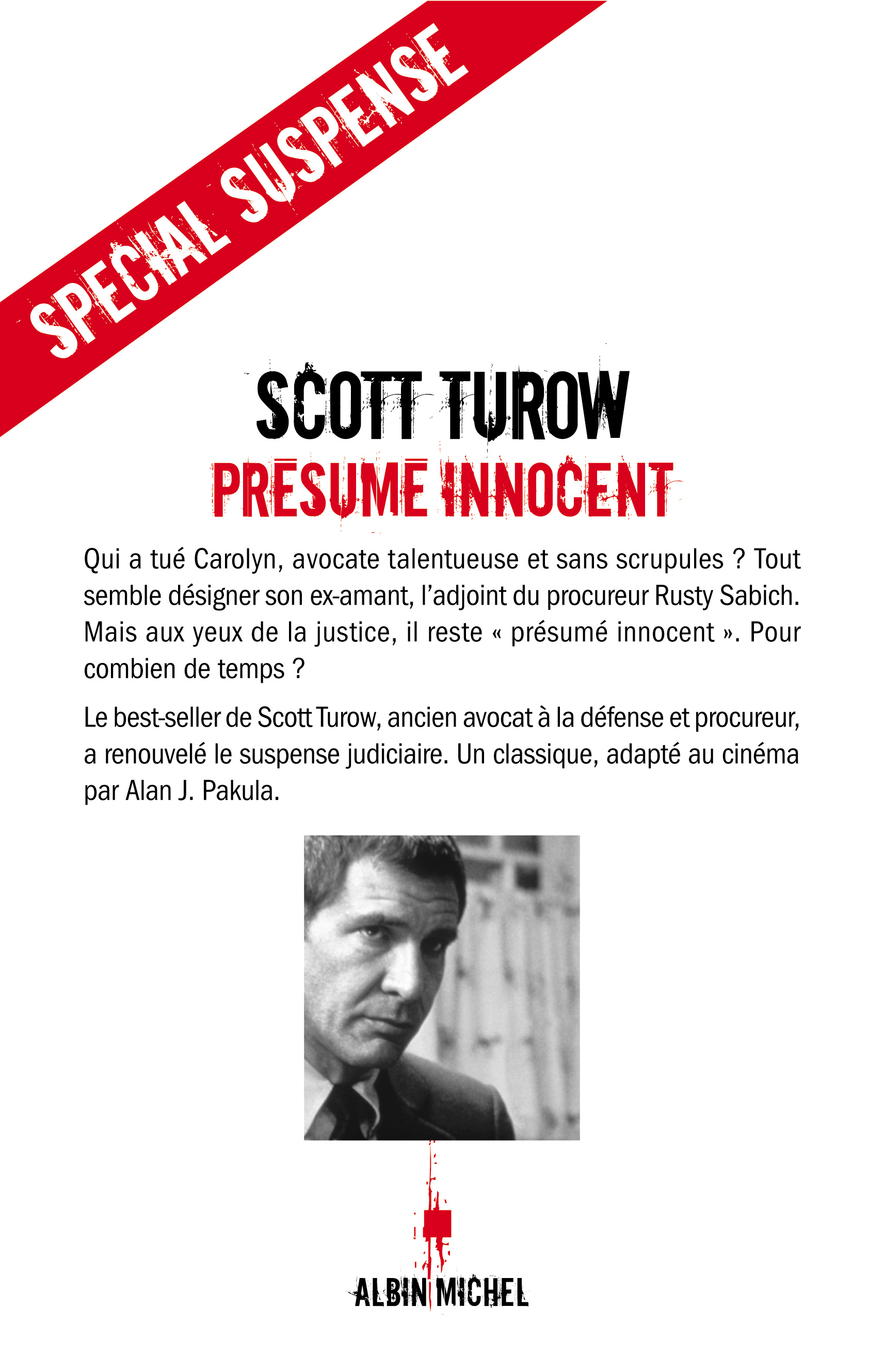 Couverture du livre Présumé innocent