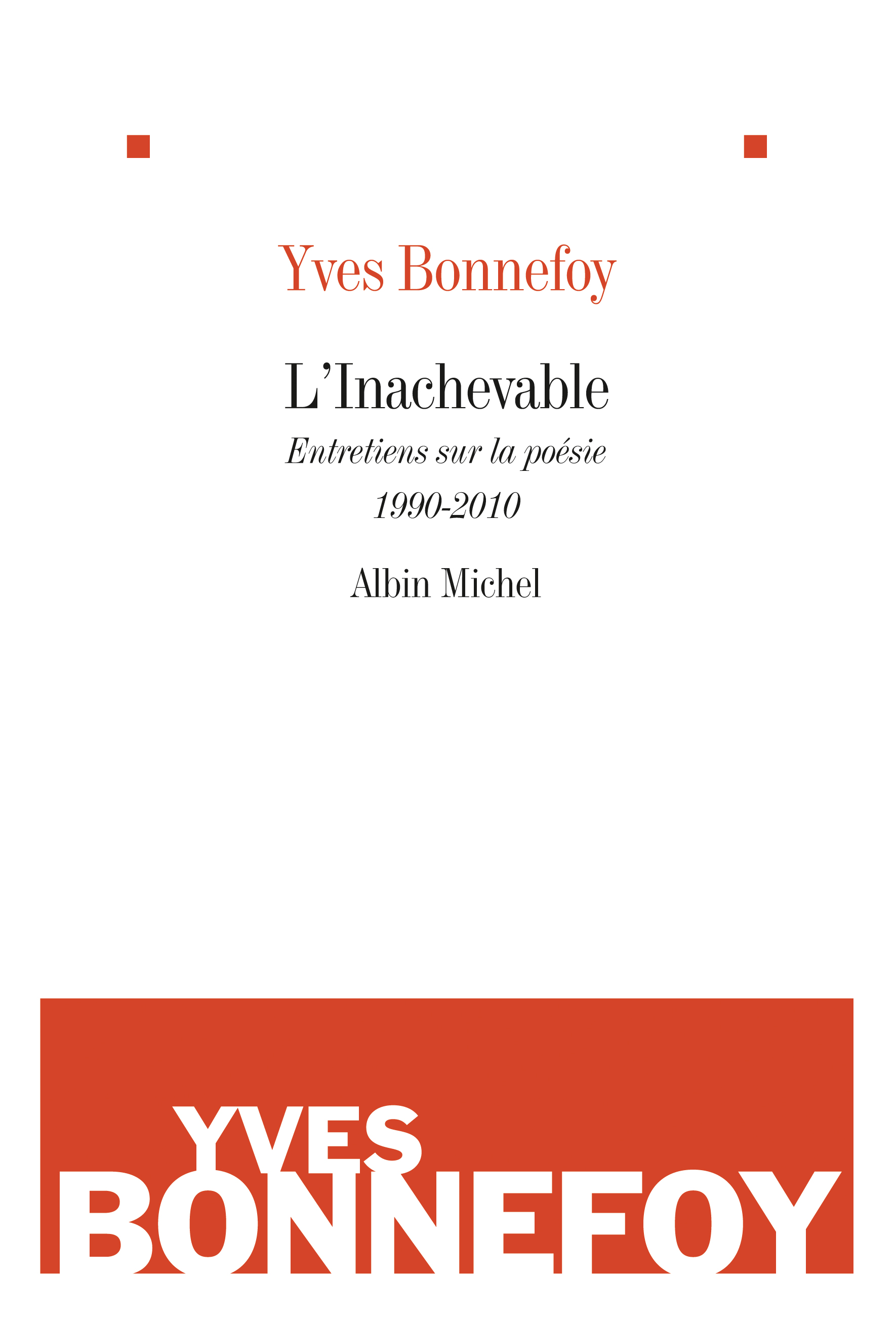 Couverture du livre L'Inachevable