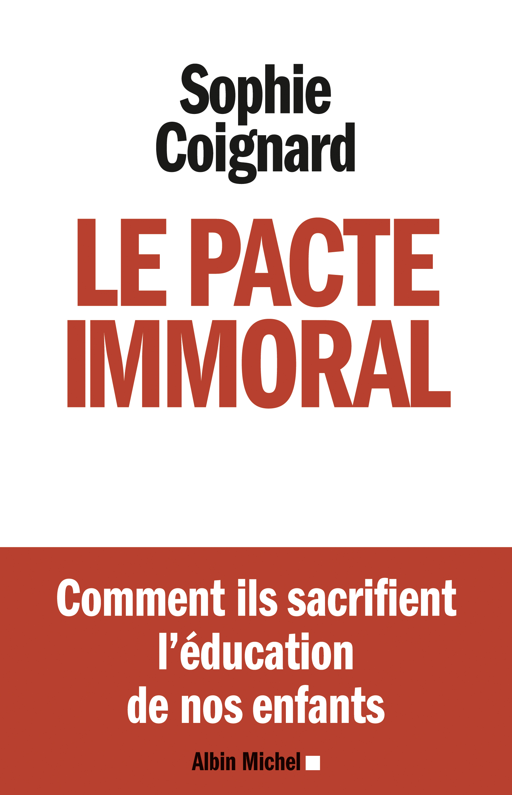 Couverture du livre Le Pacte immoral