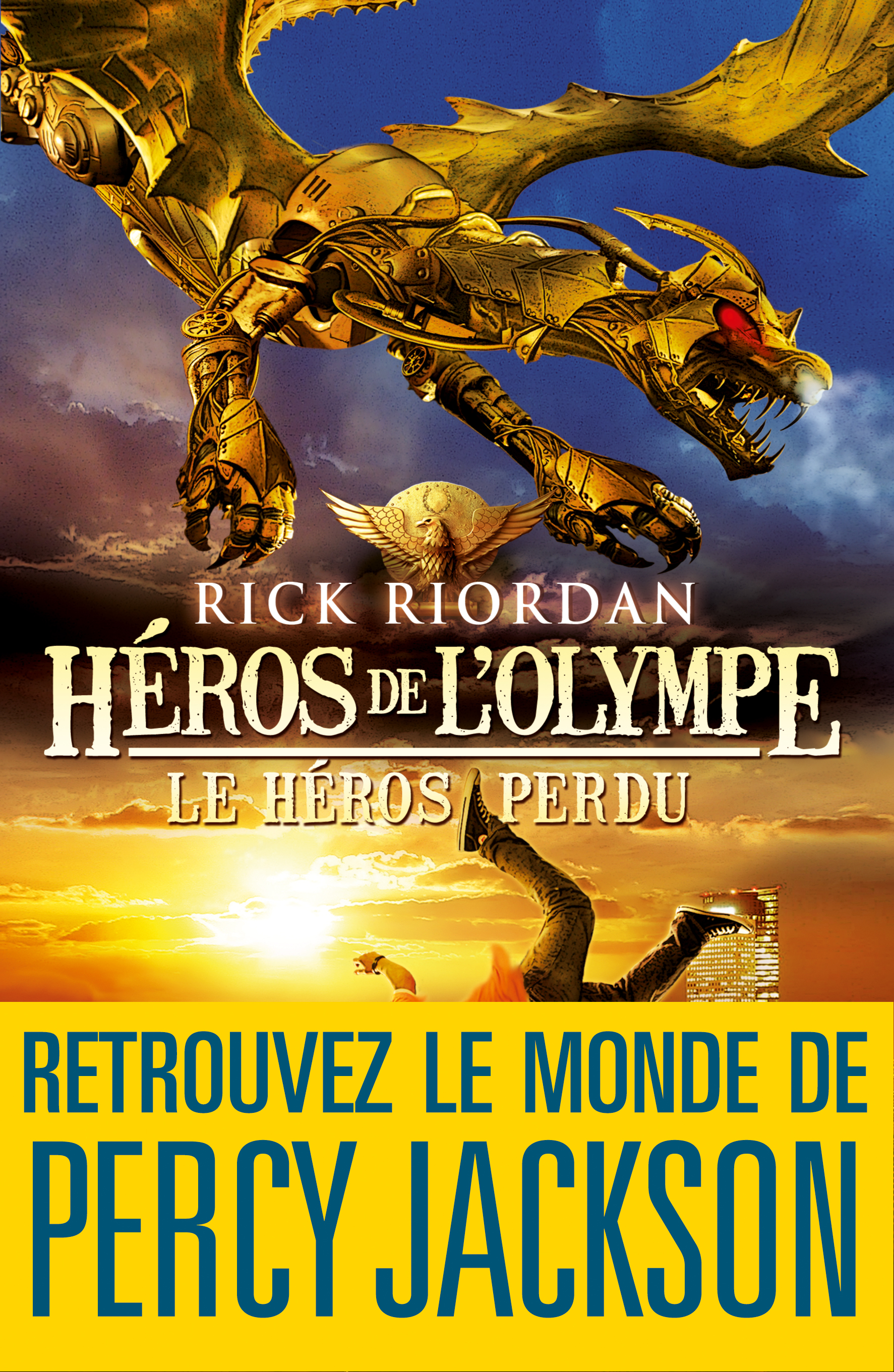 Couverture du livre Héros de l'Olympe - tome 1