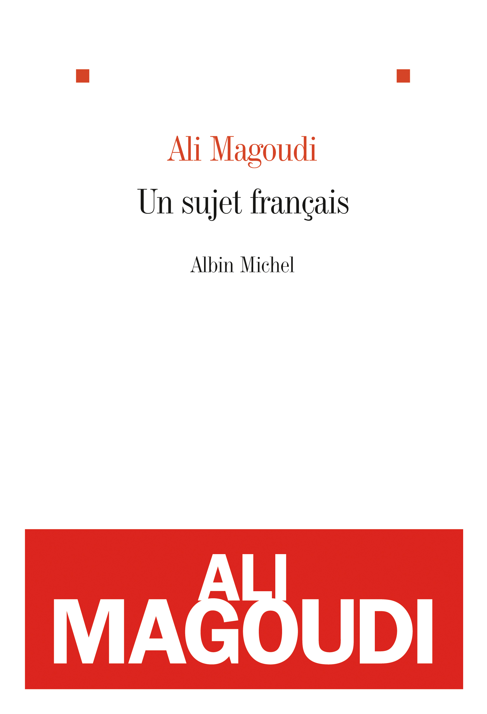 Couverture du livre Un sujet français