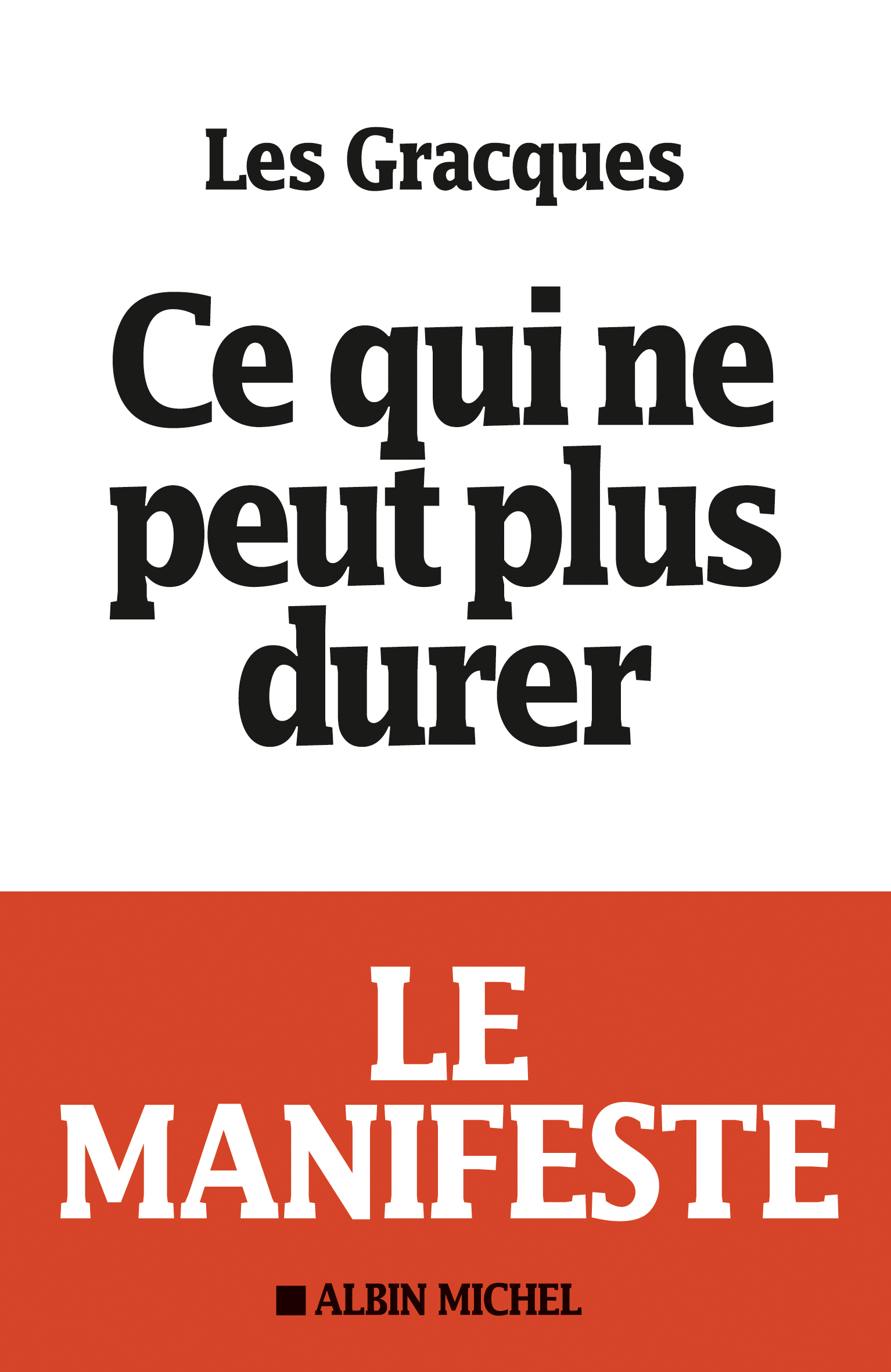 Couverture du livre Ce qui ne peut plus durer