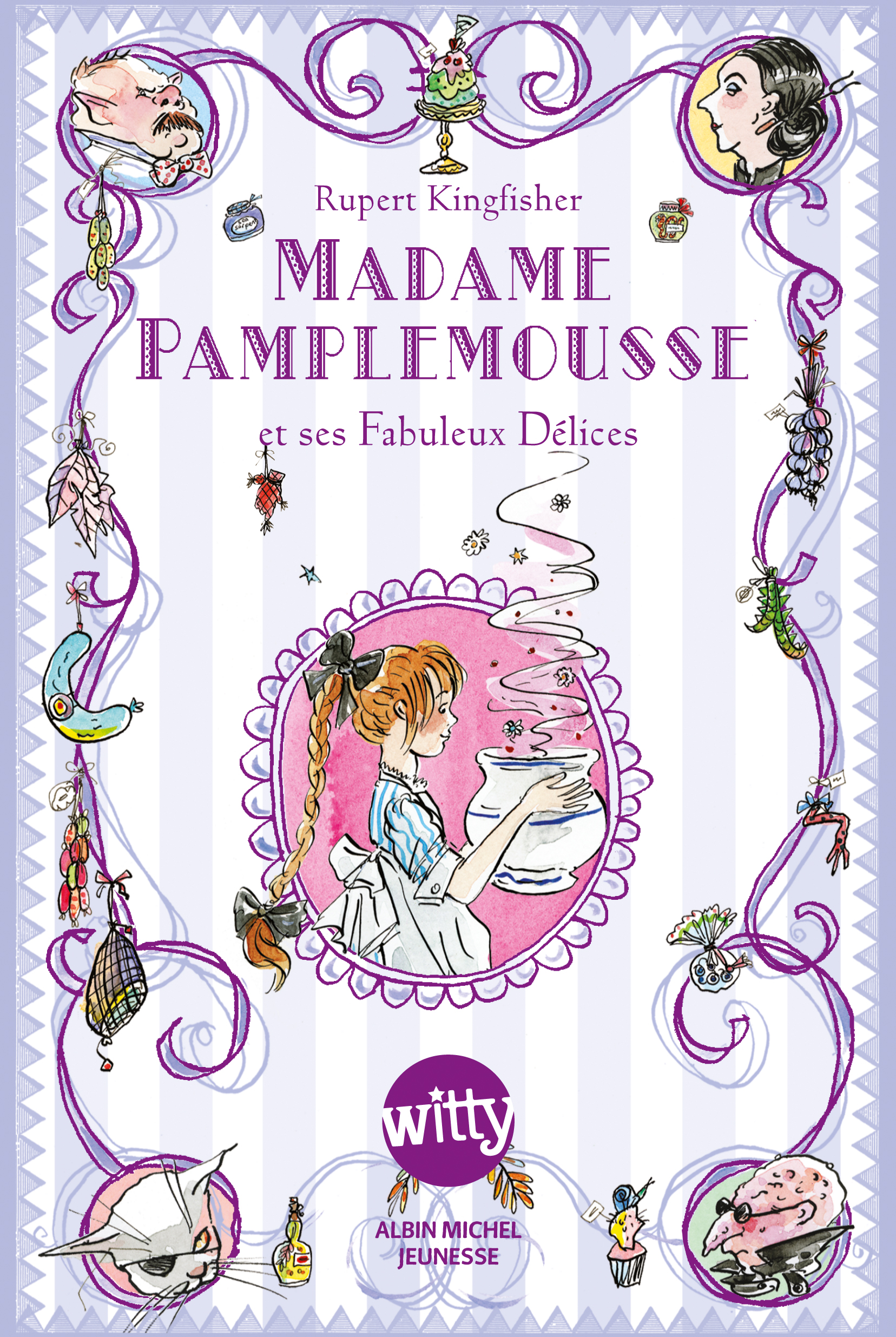 Couverture du livre Madame Pamplemousse et ses fabuleux délices - tome 1