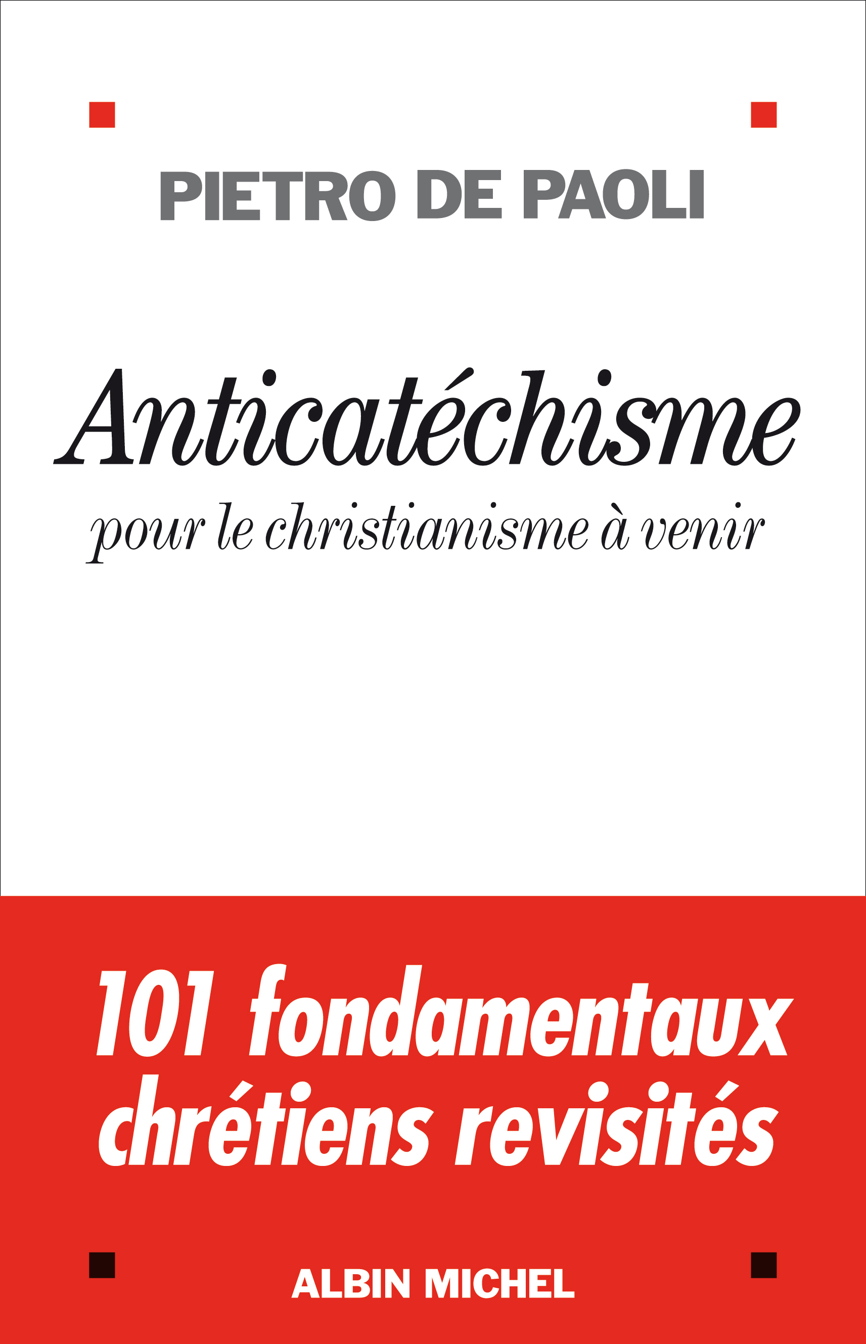 Couverture du livre Anticatéchisme