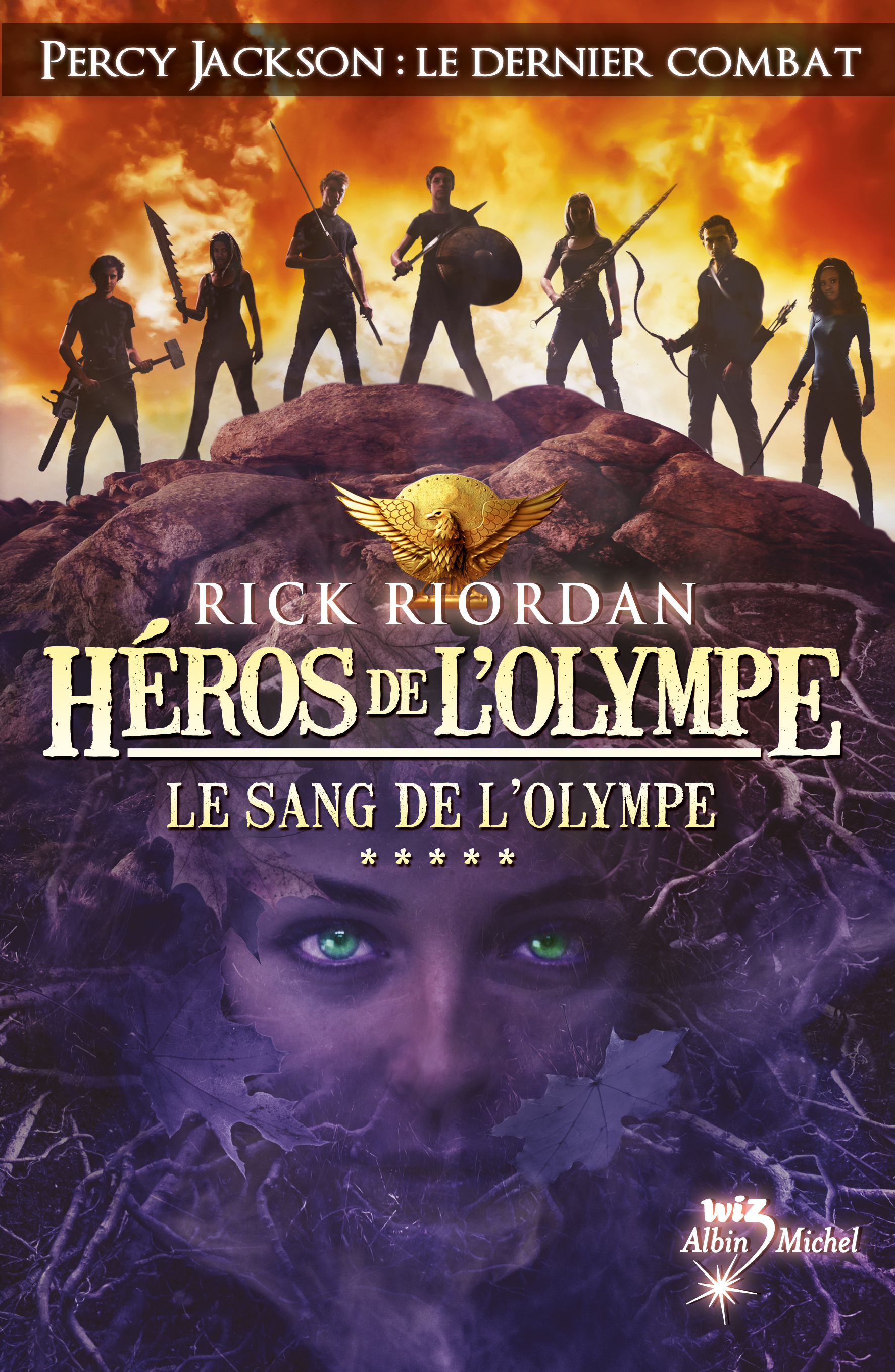 Couverture du livre Héros de l'Olympe - tome 5