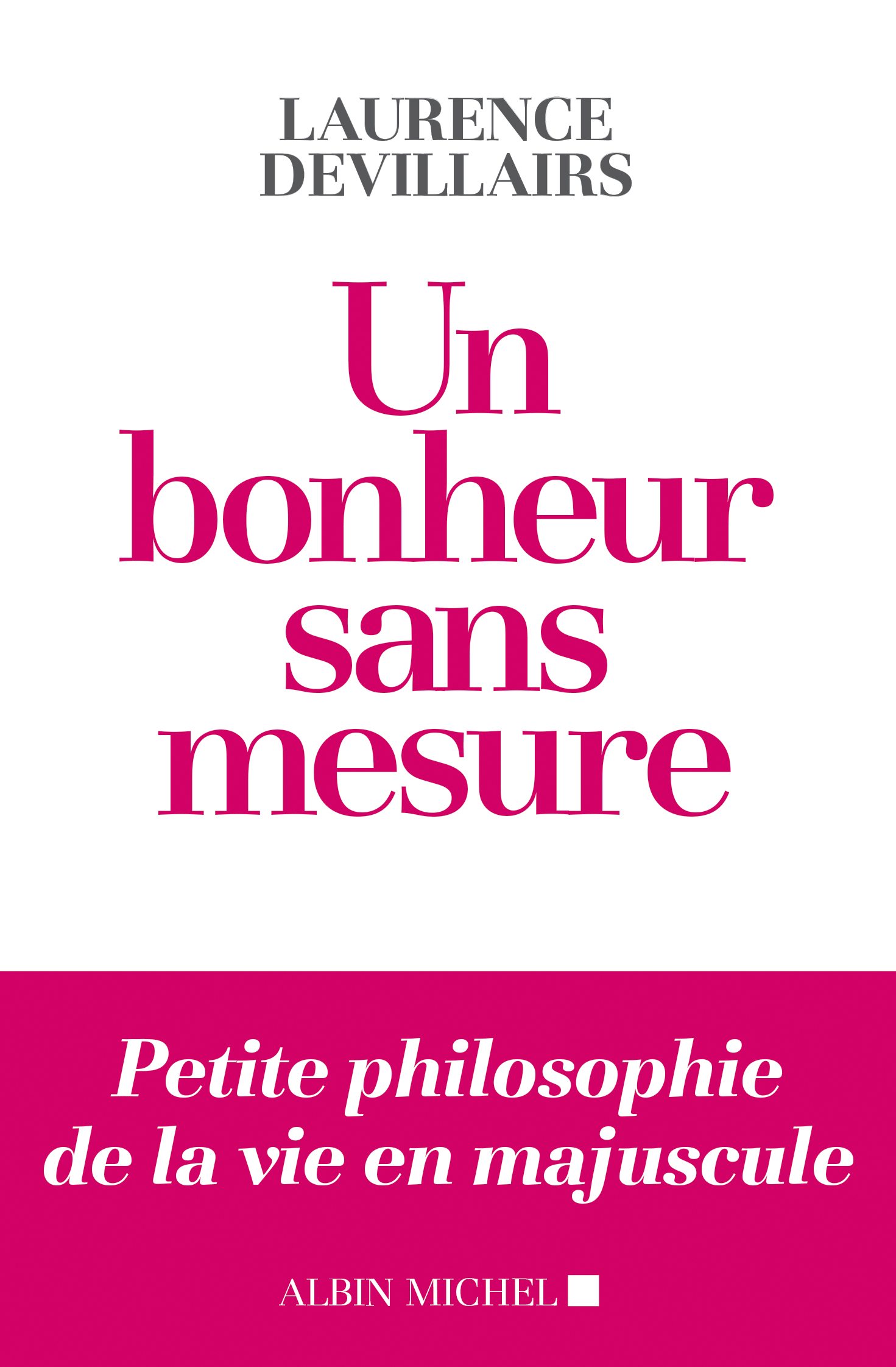 Couverture du livre Un bonheur sans mesure