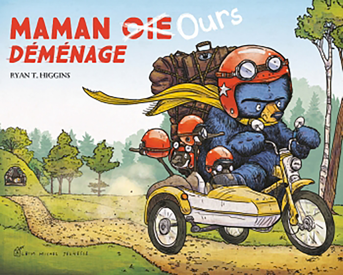 Couverture du livre Maman Ours déménage