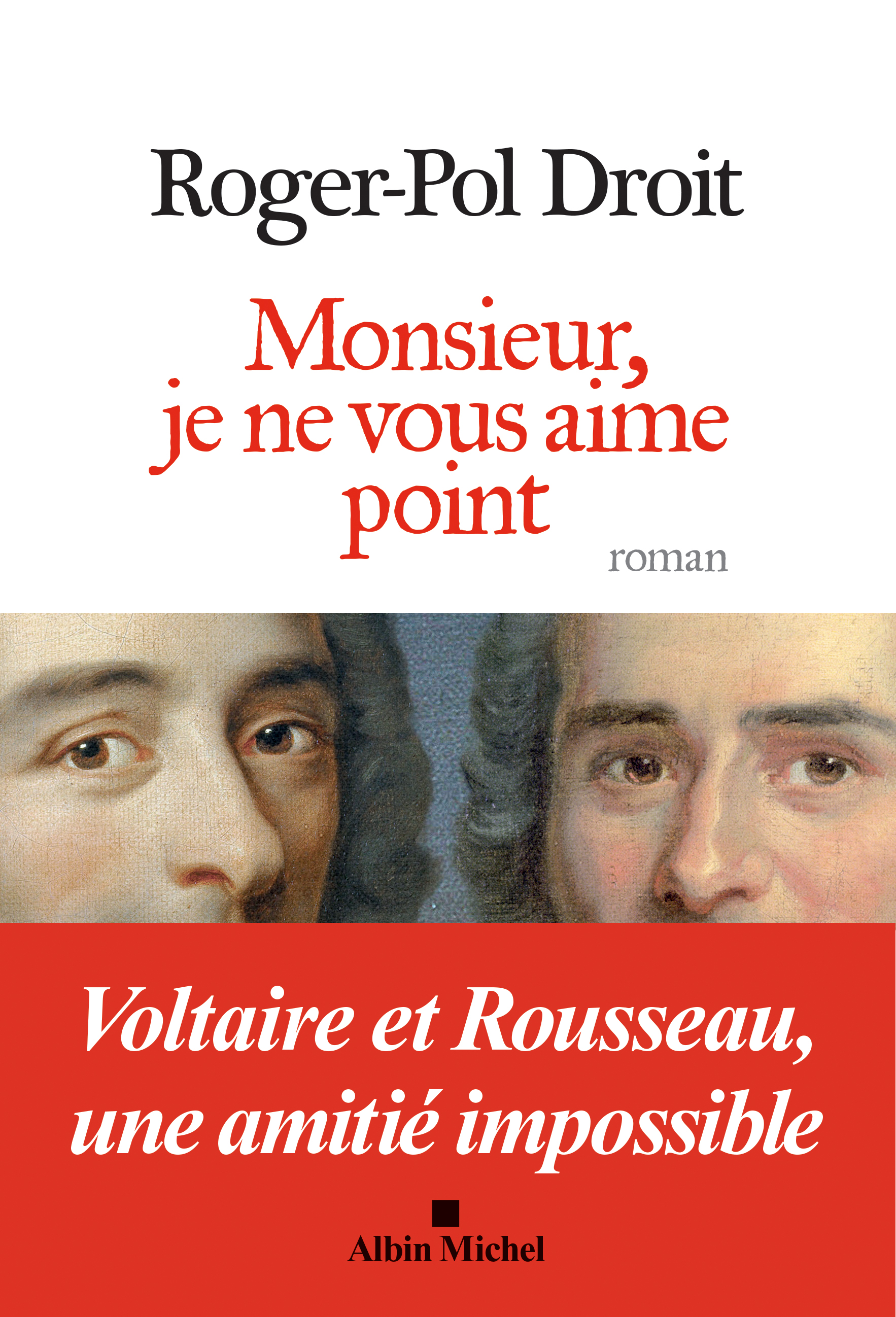 Couverture du livre Monsieur, je ne vous aime point