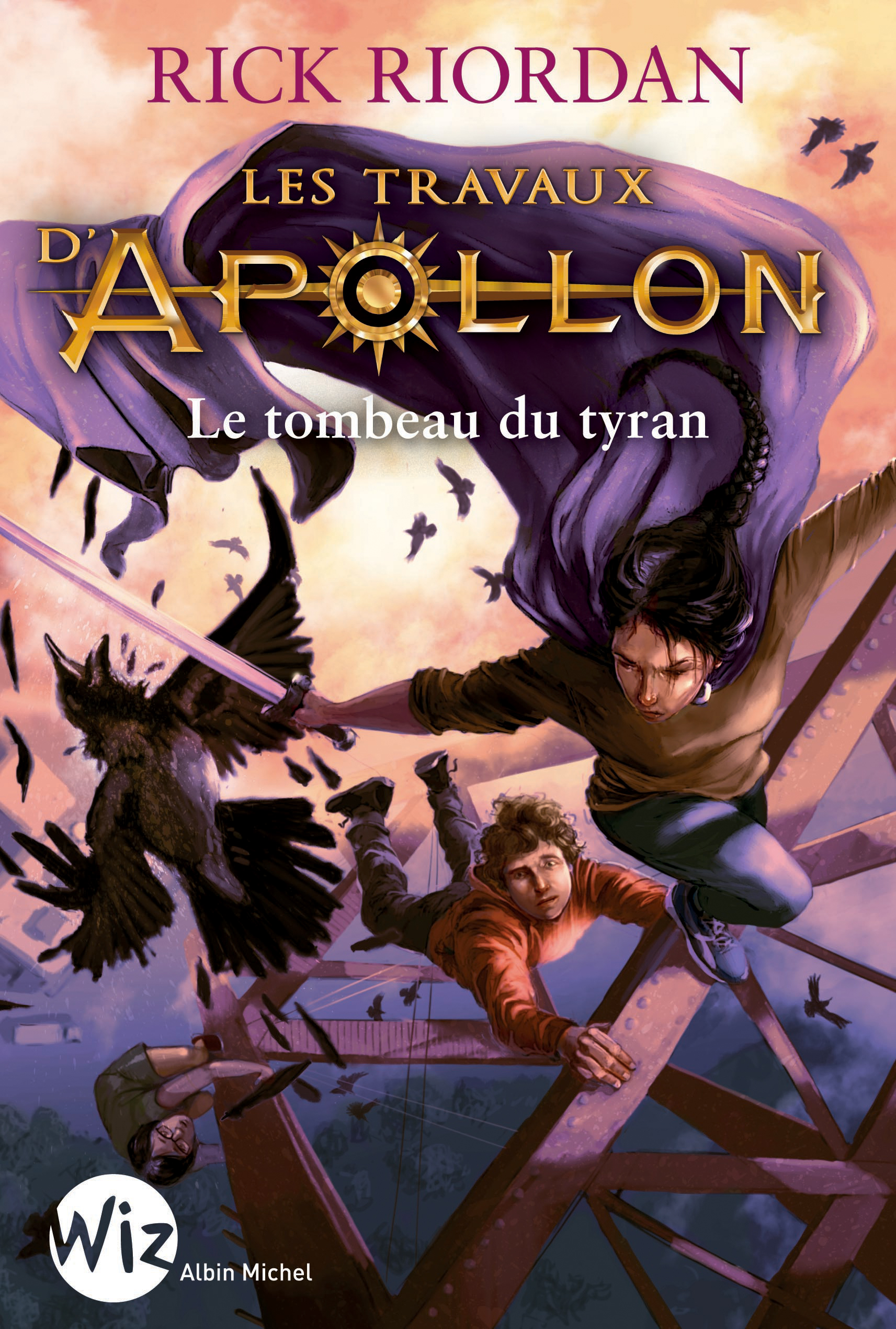 Couverture du livre Les Travaux d'Apollon - tome 4