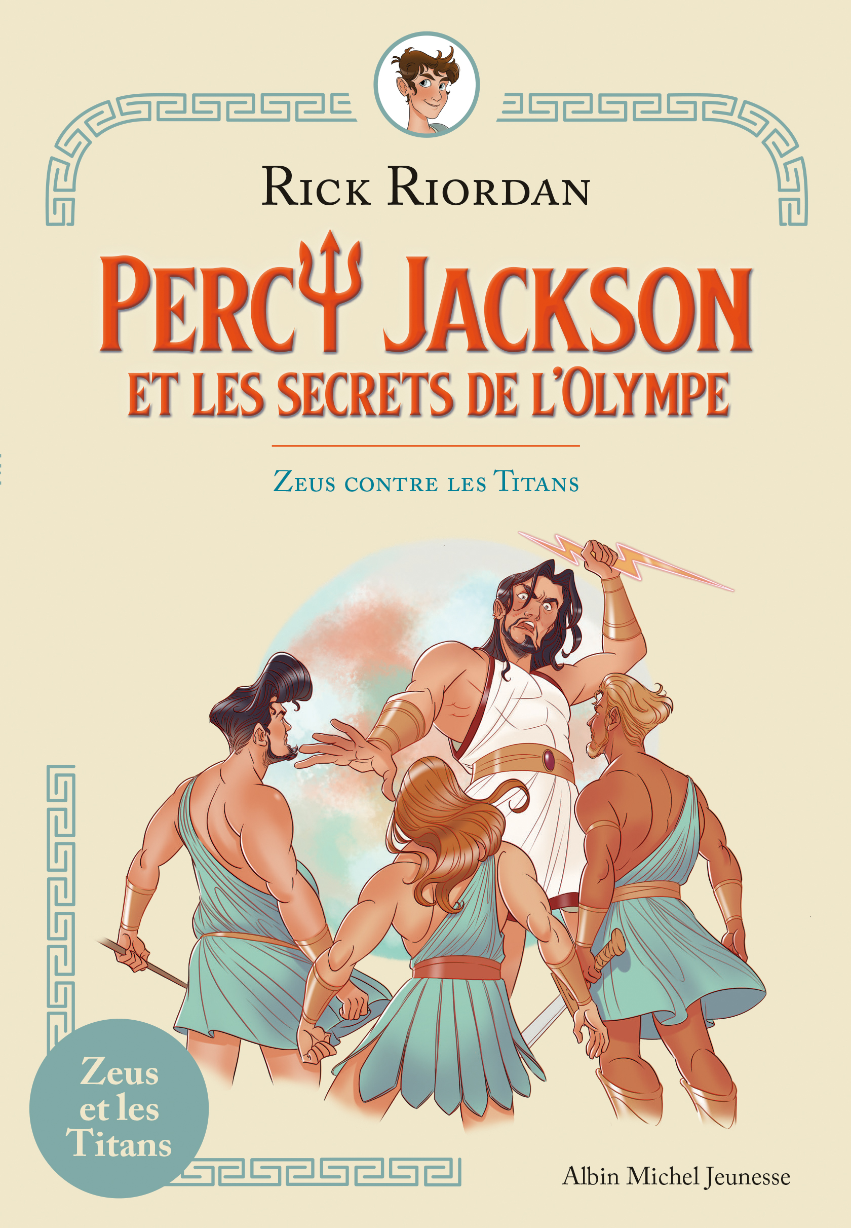 Couverture du livre Zeus contre les Titans