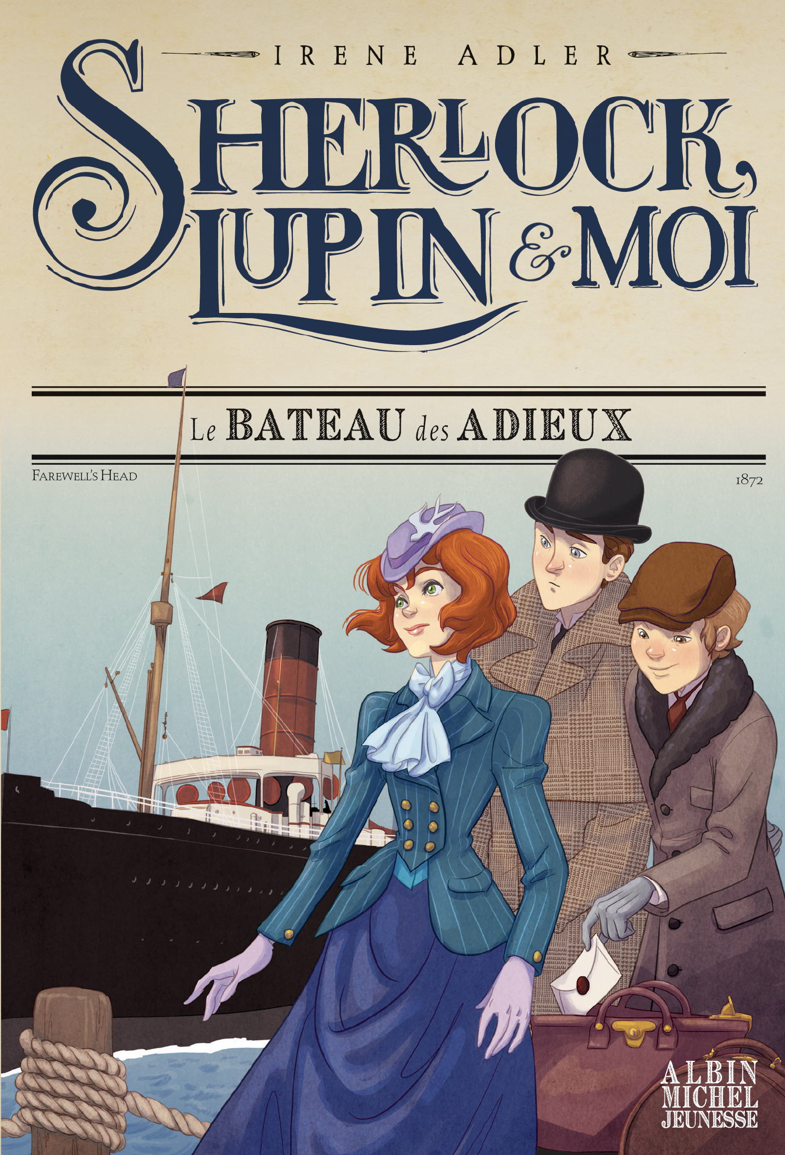 Couverture du livre Le Bateau des adieux