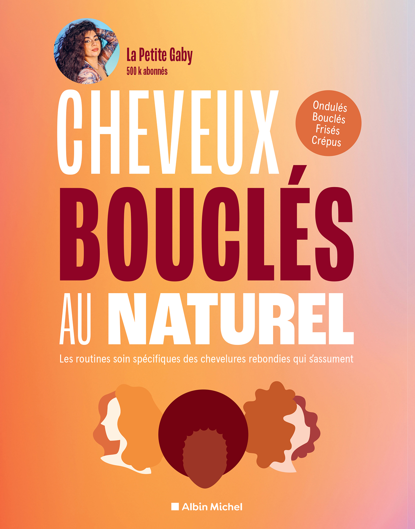 Couverture du livre Cheveux bouclés au naturel