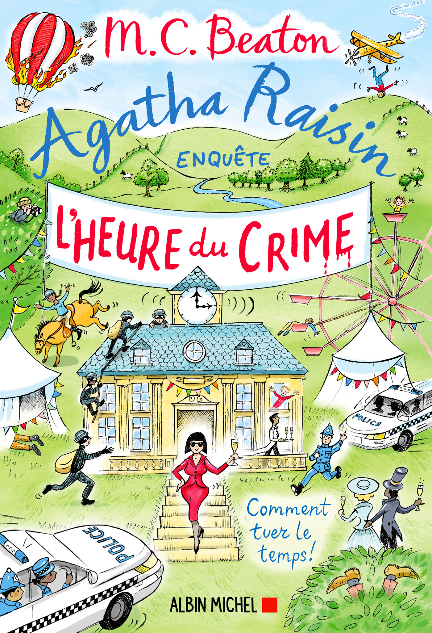 Couverture du livre Agatha Raisin enquête 35 - L'Heure du crime