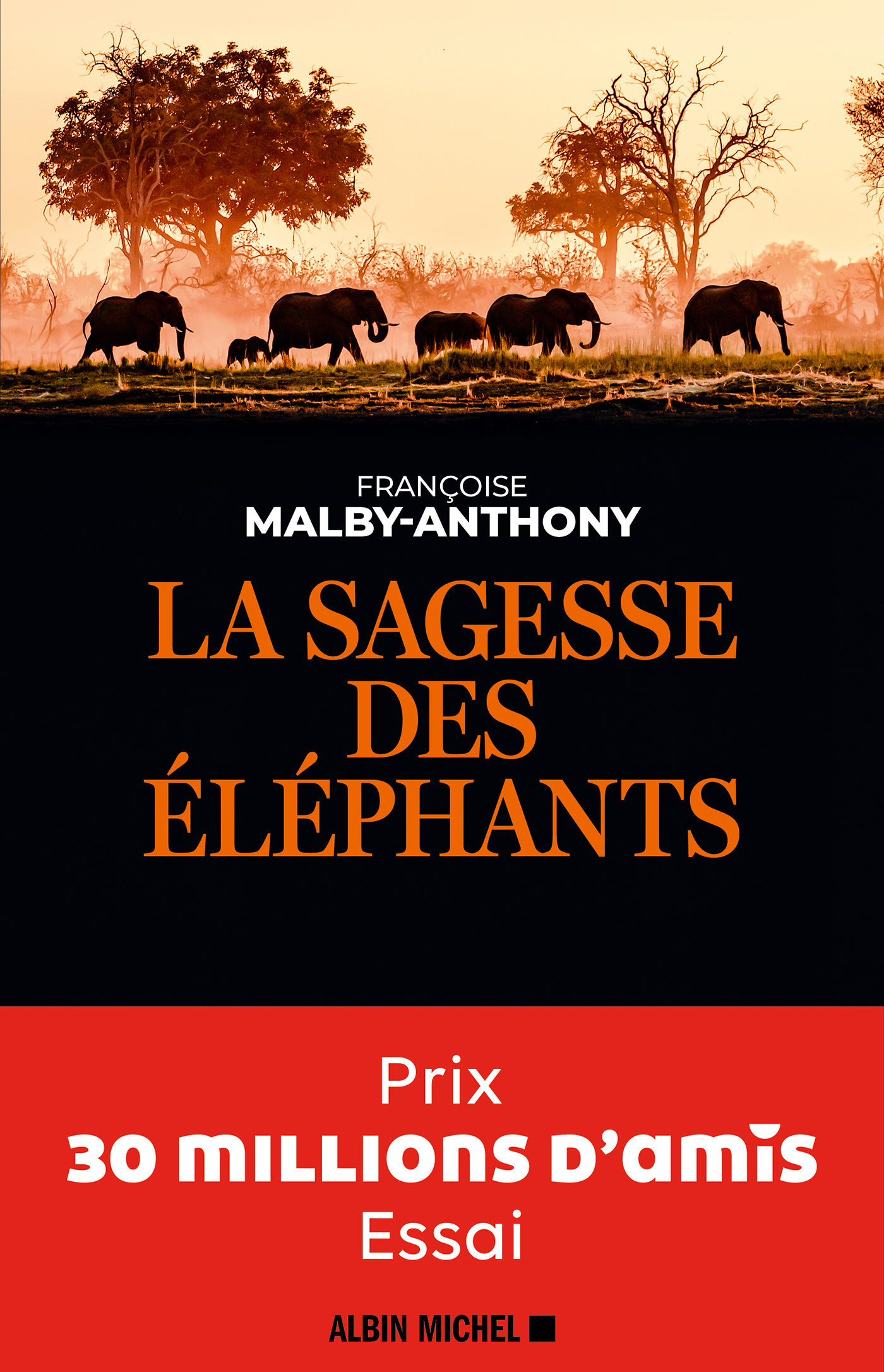 Couverture du livre La Sagesse des éléphants