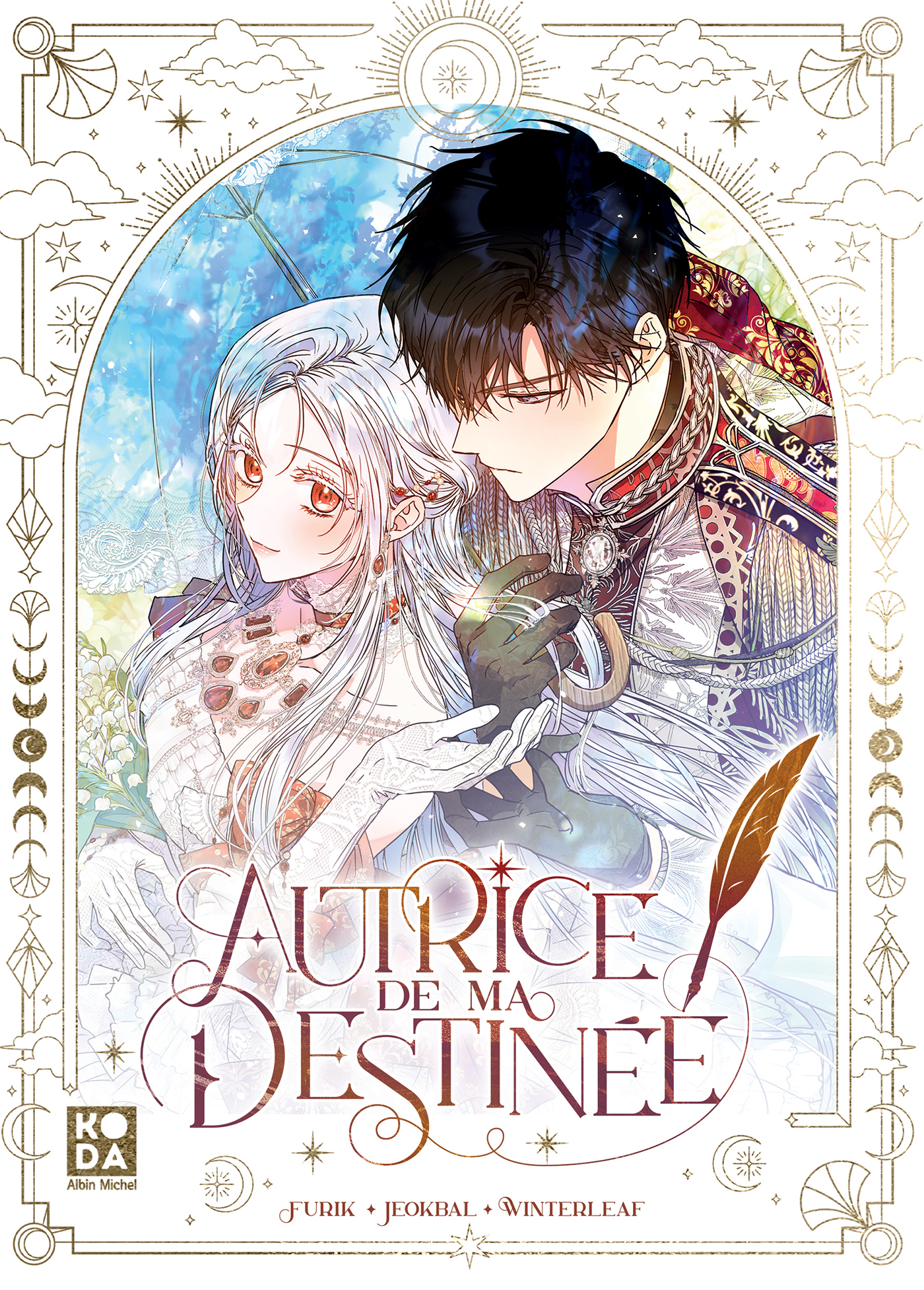 Couverture du livre Autrice de ma destinée - tome 1