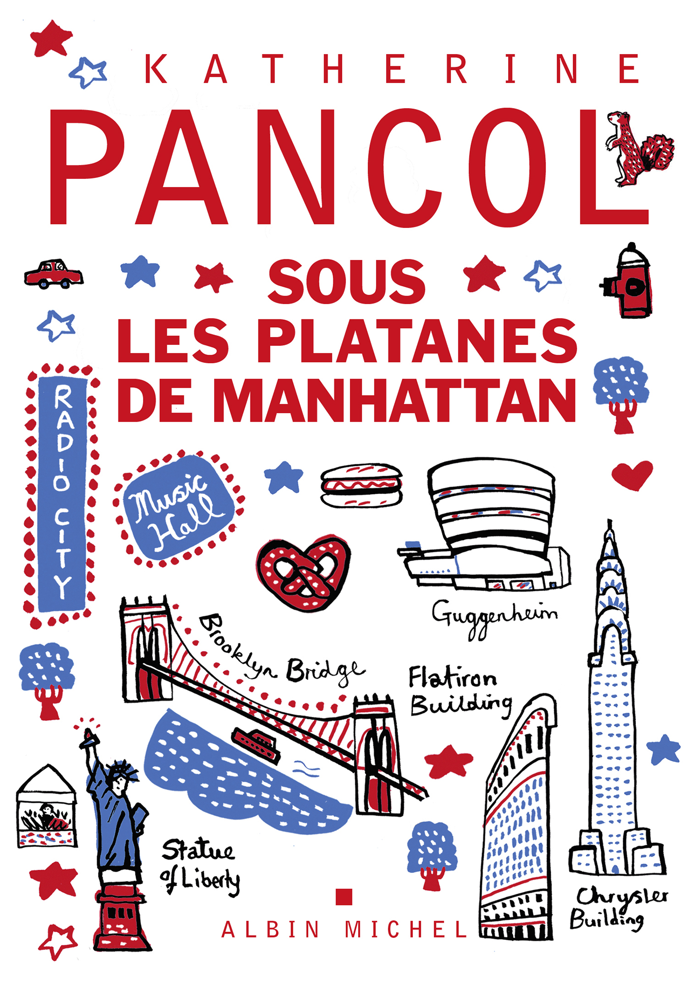 Couverture du livre Sous les platanes de Manhattan