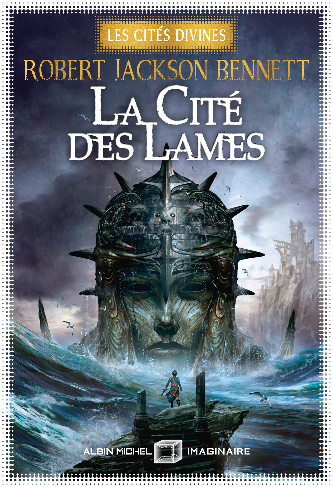 Couverture du livre La Cité des lames - Les Cités divines - tome 2
