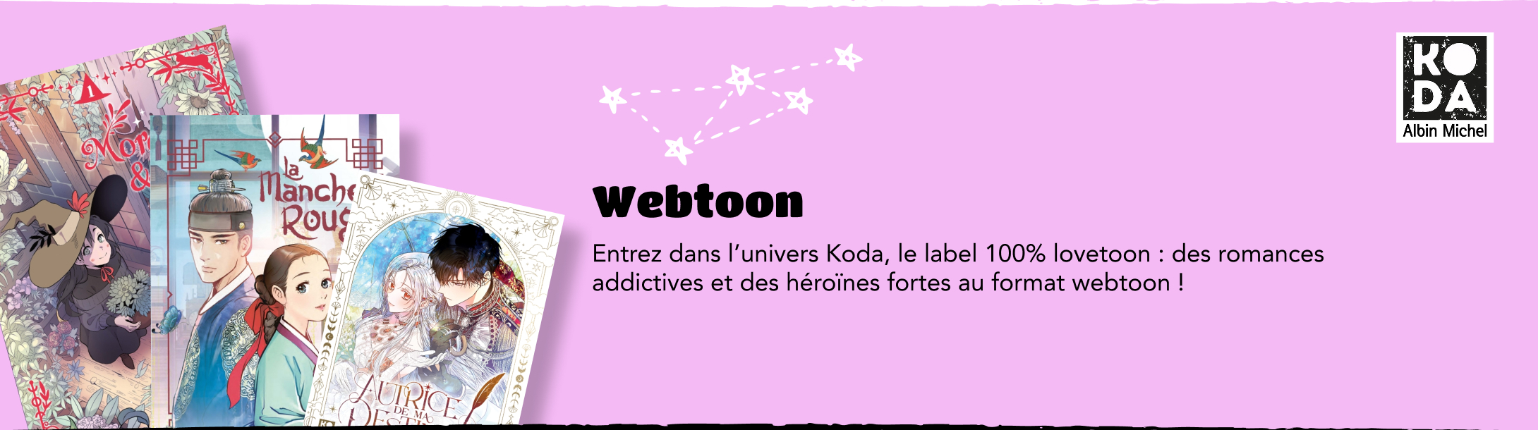 bandeau webtoon