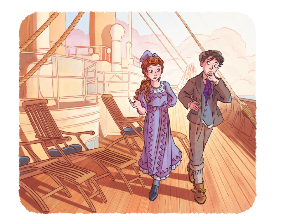 A bord du Mythic, le jumeau du Titanic