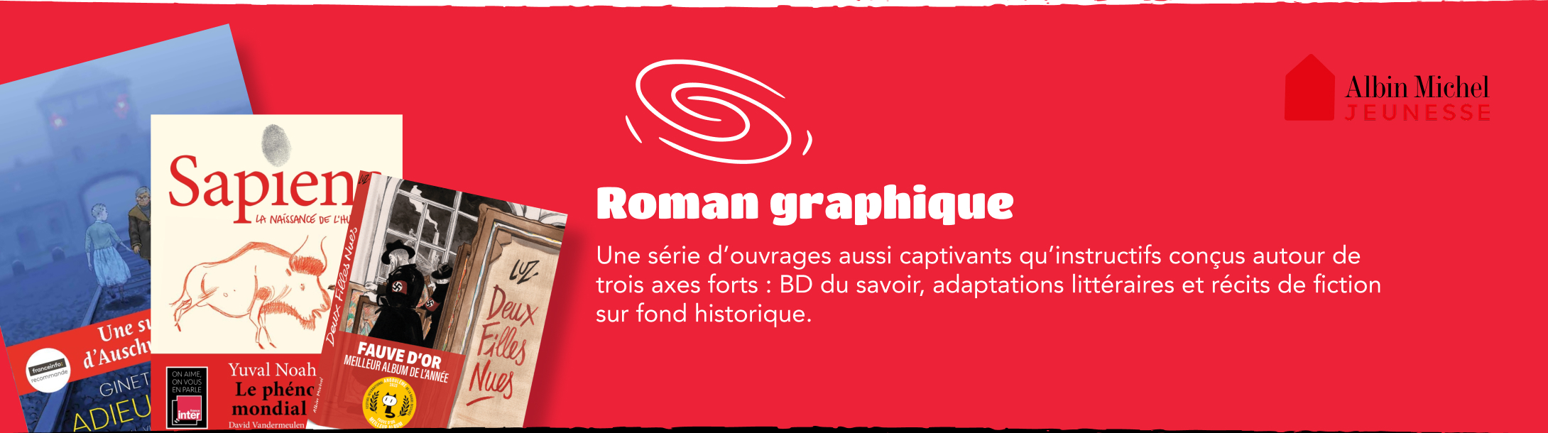bandeau BD romans graph