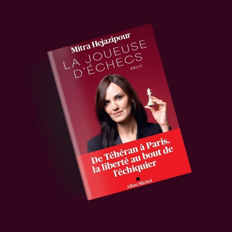 Couverture la joueuse d'échec 