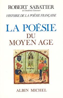 Couverture du livre Histoire de la poésie française - tome 1