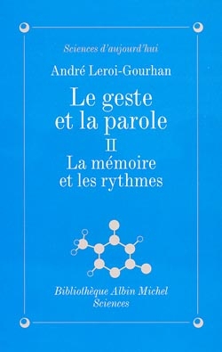 Couverture du livre Le Geste et la Parole - tome 2