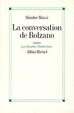 Couverture du livre La Conversation de Bolzano
