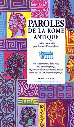 Couverture du livre Paroles de la Rome antique