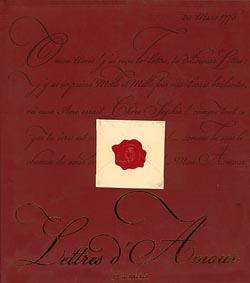 Couverture du livre Lettres d'amour