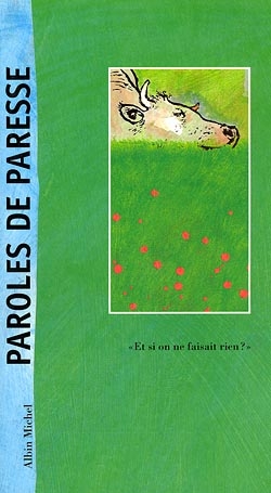 Couverture du livre Paroles de paresse