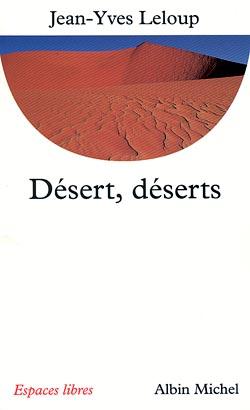 Couverture du livre Désert, déserts