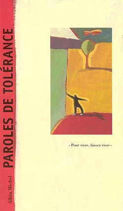 Couverture du livre Paroles de tolérance