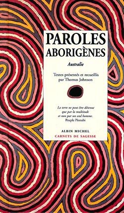 Couverture du livre Paroles aborigènes