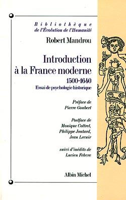 Couverture du livre Introduction à la France moderne 1500-1640
