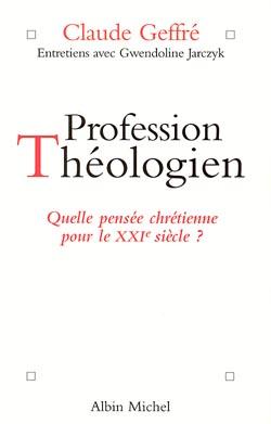Couverture du livre Profession théologien