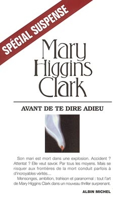 Couverture du livre Avant de te dire adieu