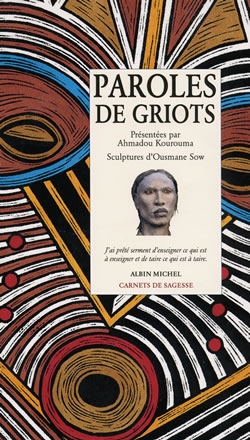 Couverture du livre Paroles de griots